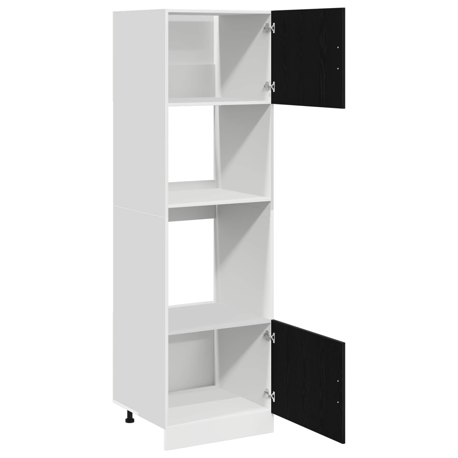 Armoire suspendue Chêne noir 60 x 57 x 207 cm Bois d'ingénierie - XIOS
