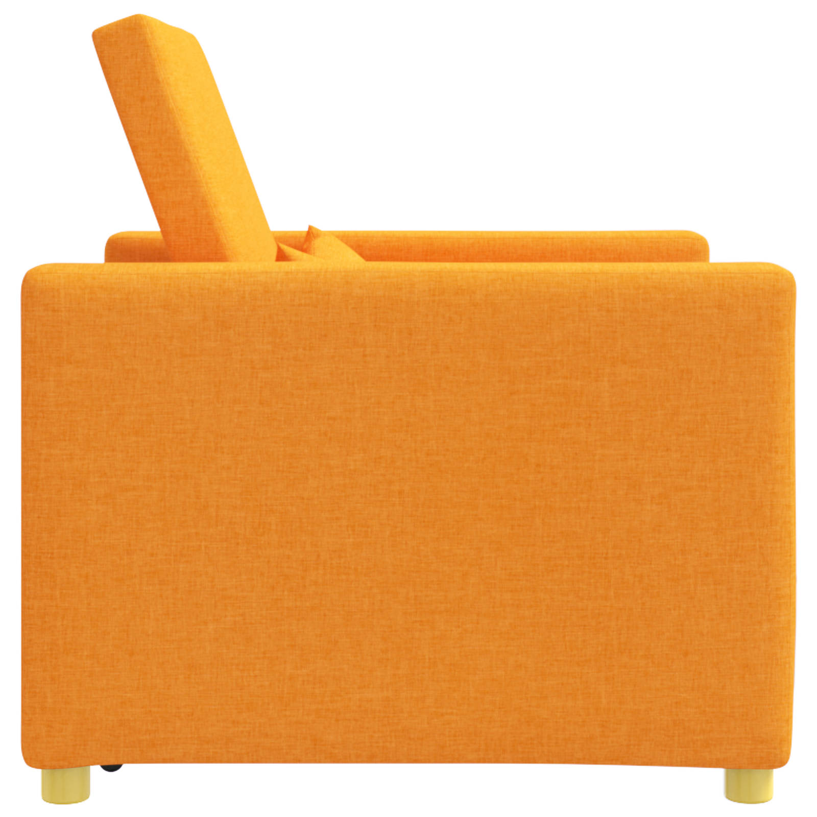Canapé-lit escamotable simple Jaune foncé 90 x 165 x 87 cm - XIOS