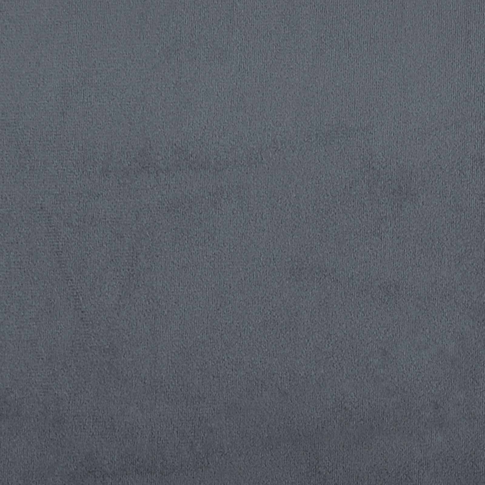 Canapé-lit escamotable simple avec des roues Gris foncé Velours - XIOS