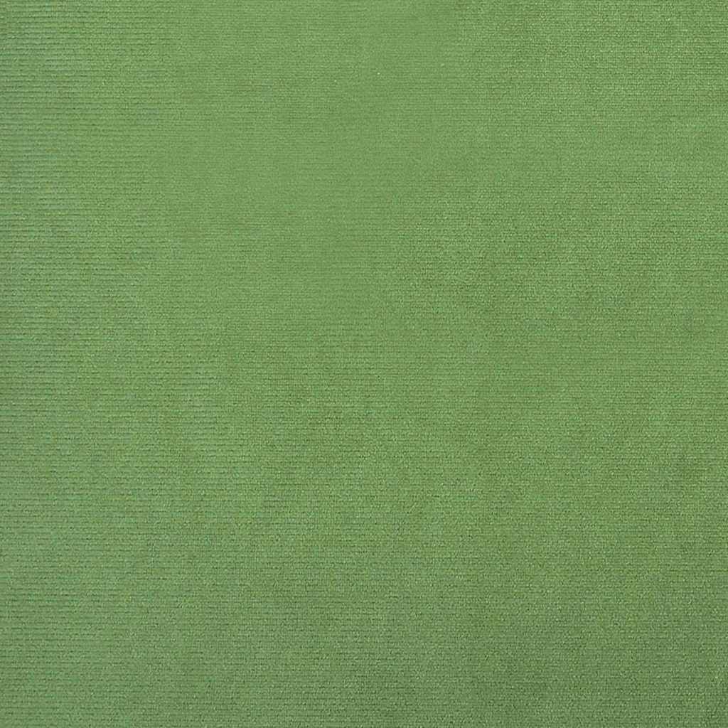 Canapé-lit escamotable simple avec des roues Vert clair Velours - XIOS