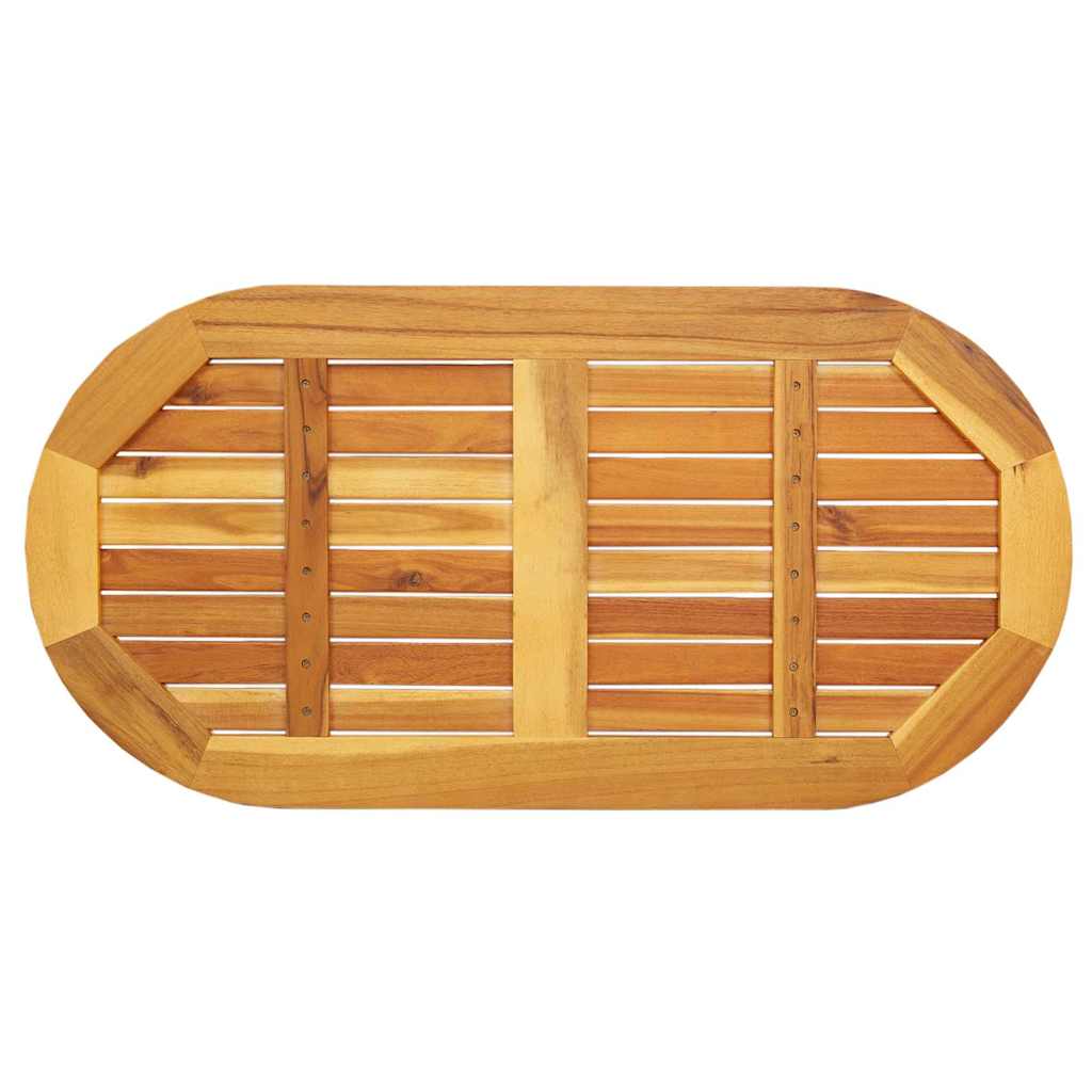 Plateau de table Marron 100 x 50 x 2 cm Bois d'acacia massif - XIOS