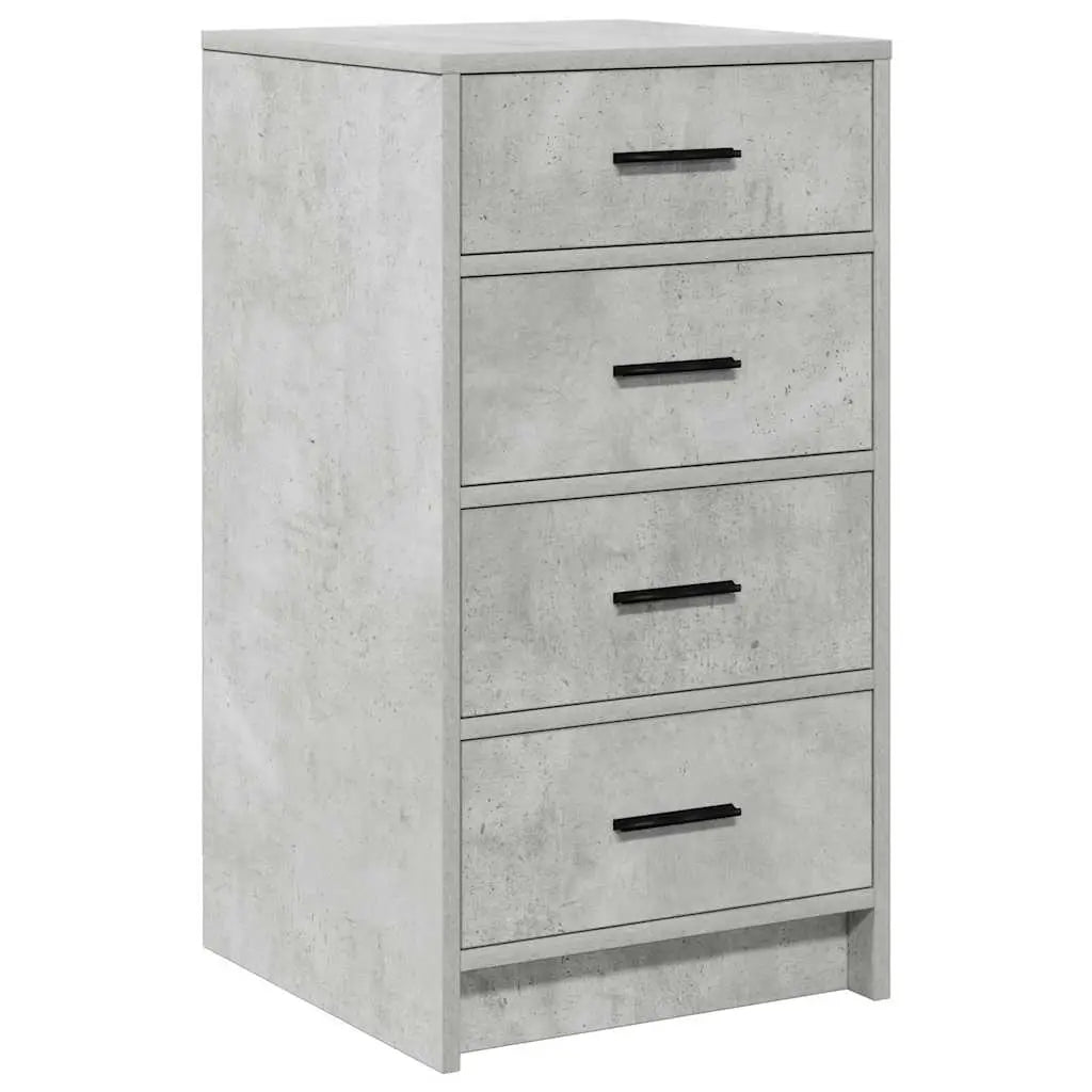 Table de Toilette 3 pc Gris 40 x 41 x 135 cm Bois d’ingénierie - XIOS