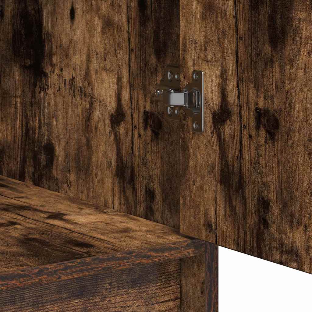 Table de Toilette 3 pc Marron 78,5 x 41 x 135 cm