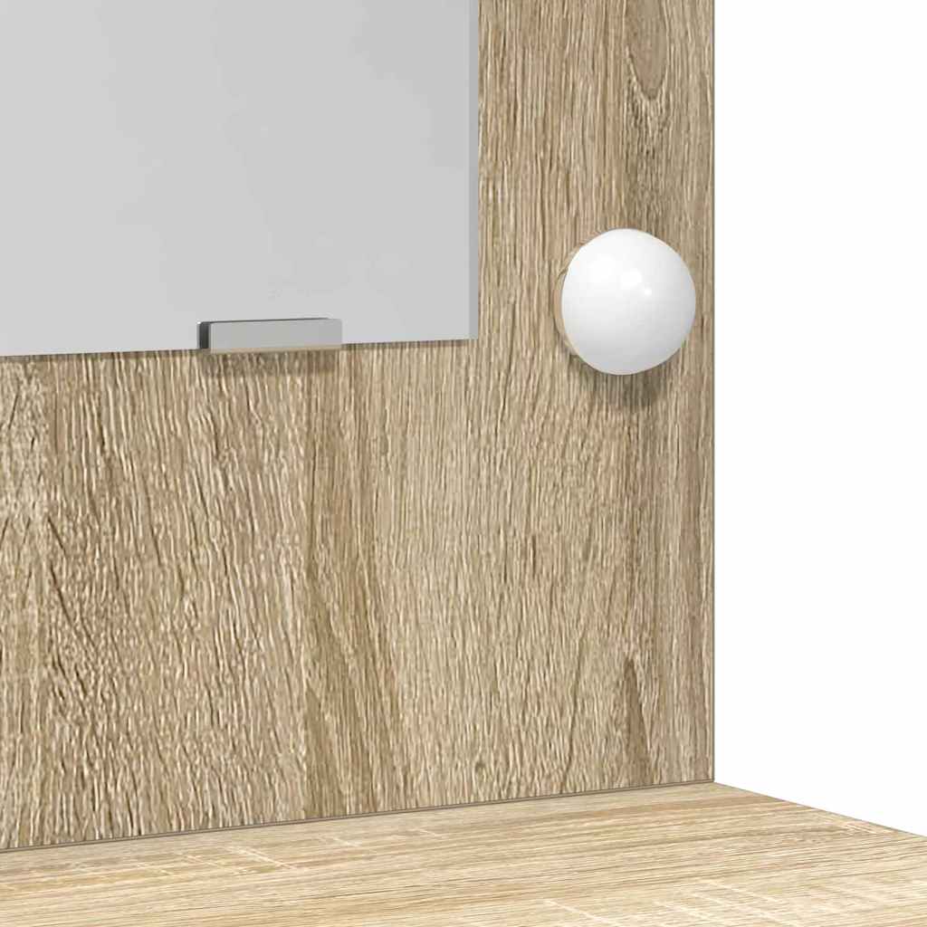 Table de Toilette Marron 50 x 41 x 135 cm Bois d'ingénierie - XIOS