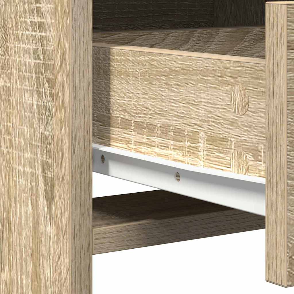 Table de Toilette Marron 50 x 41 x 135 cm Bois d'ingénierie - XIOS