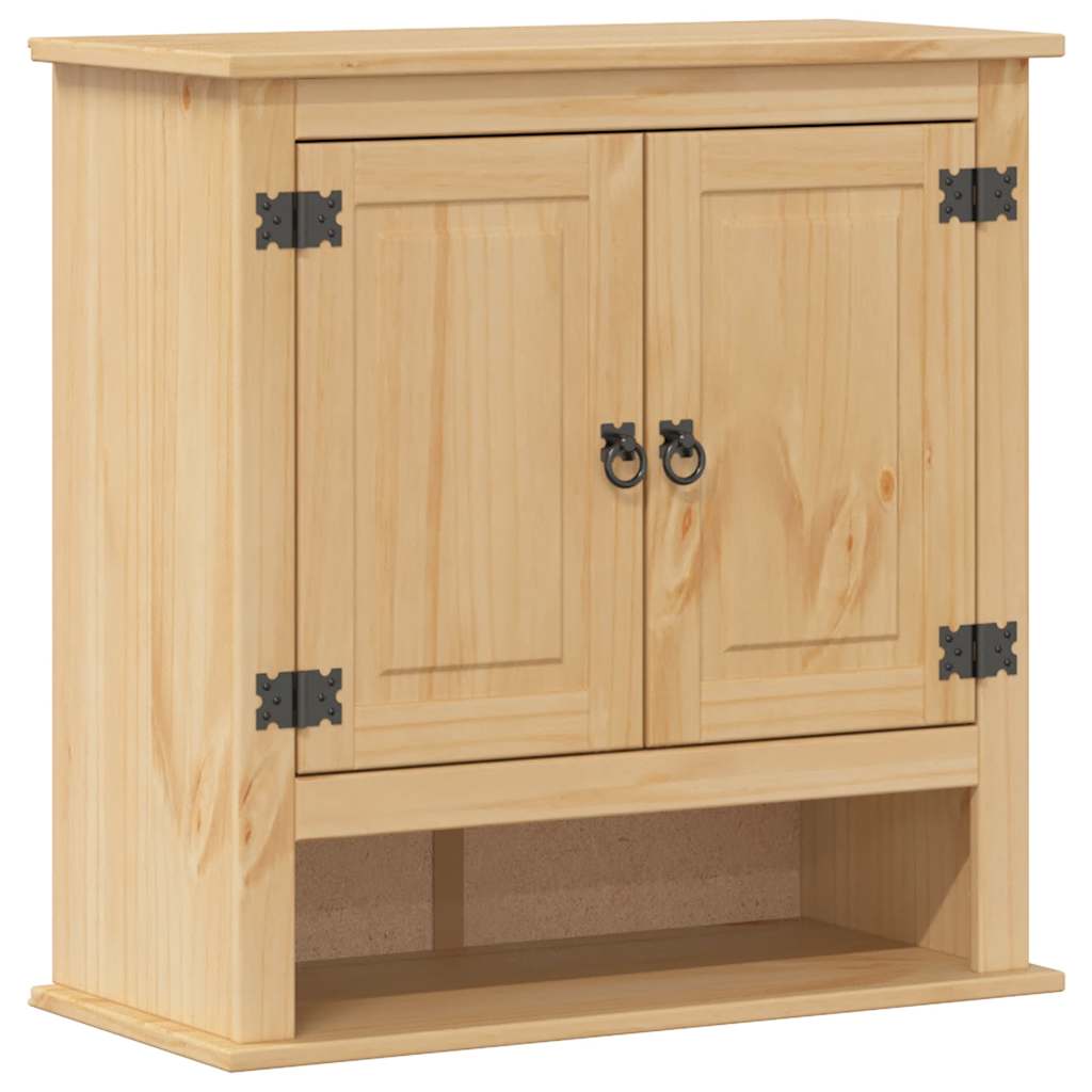 Ensemble de meubles salle de bain 3 pcs Corona bois pin massif