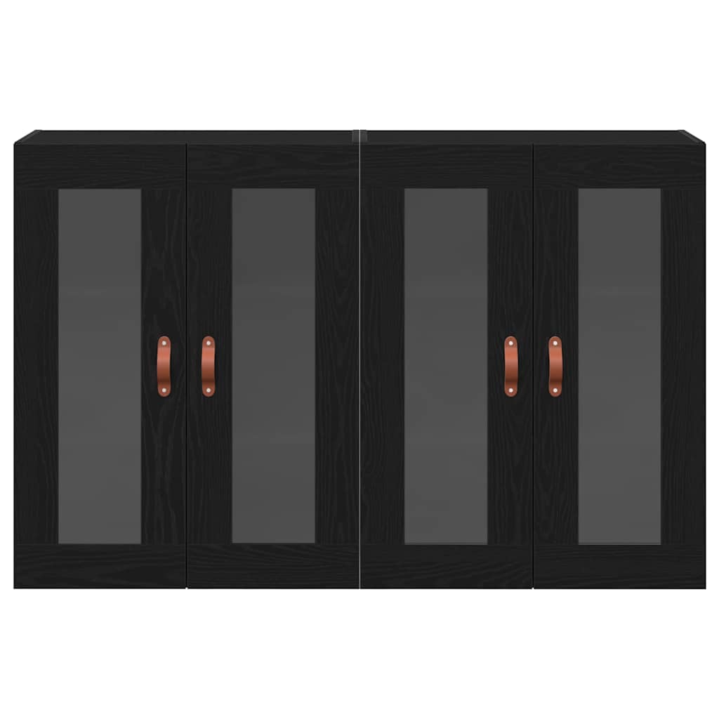 Meuble mural 2 pcs Chêne noir 69,5 x 34 x 90 cm - XIOS