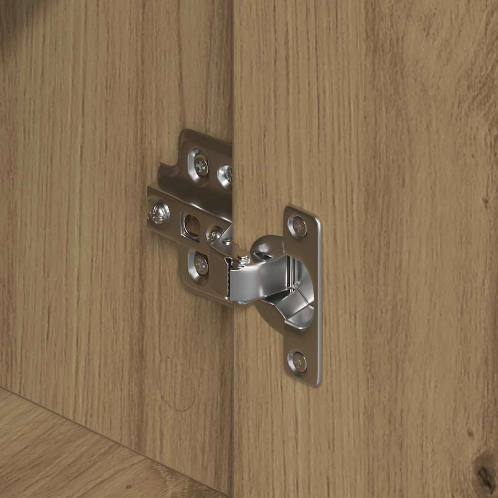 Buffet chêne artisanal 60 x 31 x 84 cm Bois d'ingénierie - XIOS