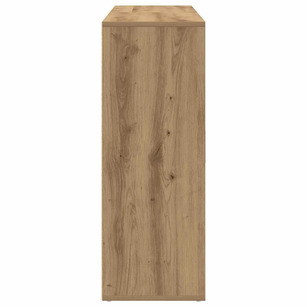 Buffet 2 pc Chêne artisanal 60 x 31 x 84 cm Bois d'ingénierie - XIOS