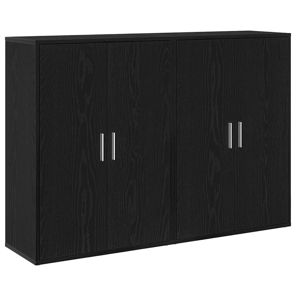 Buffet Chêne noir 60 x 31 x 84 cm Bois d'ingénierie - XIOS