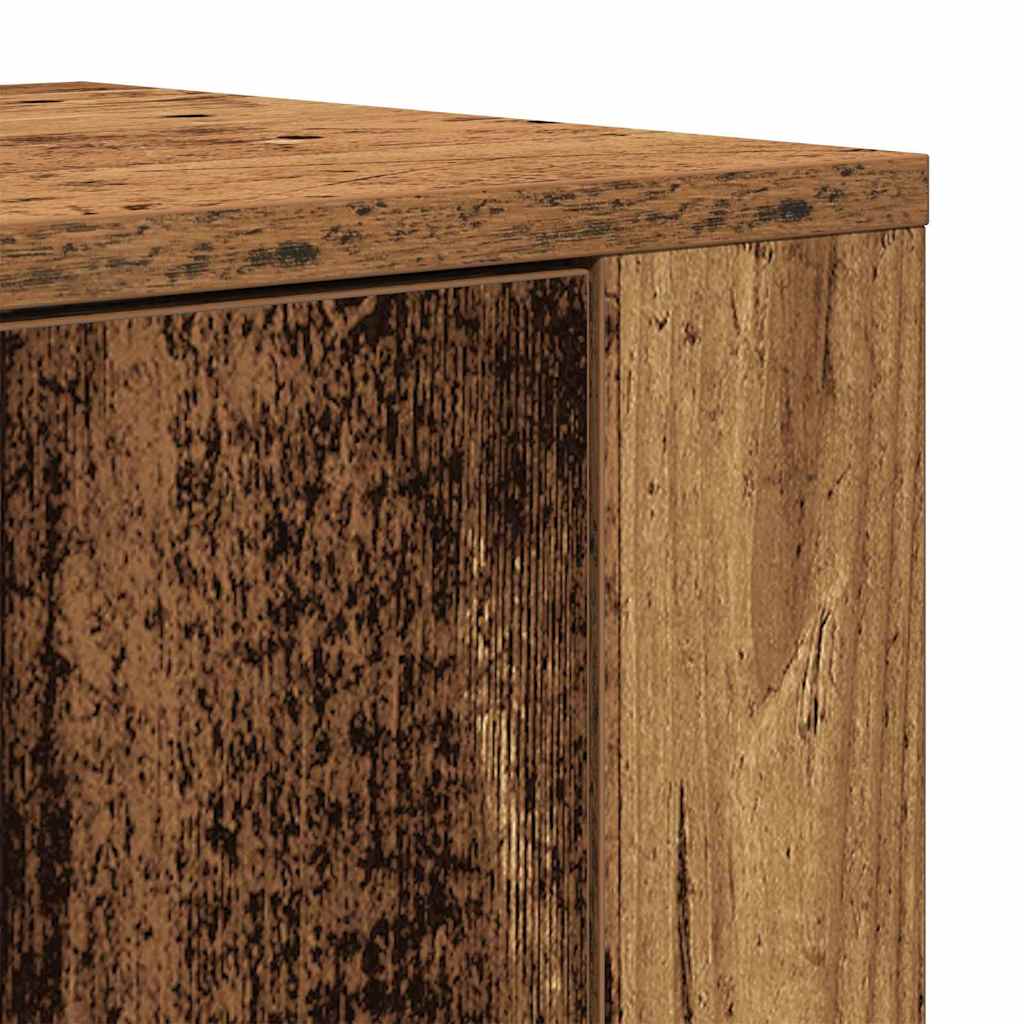 Haut meuble Bois ancien 80 x 33 x 150 cm Bois d'ingénierie - XIOS