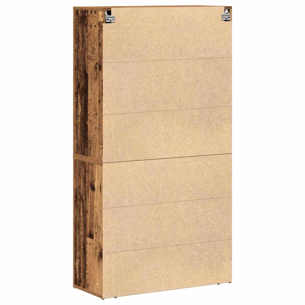 Haut Armoire Bois ancien 80 x 33 x 150 cm Bois d'ingénierie