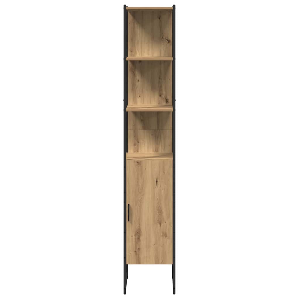 Ensemble de mobilier de salle de bain 3 pc Chêne artisanal