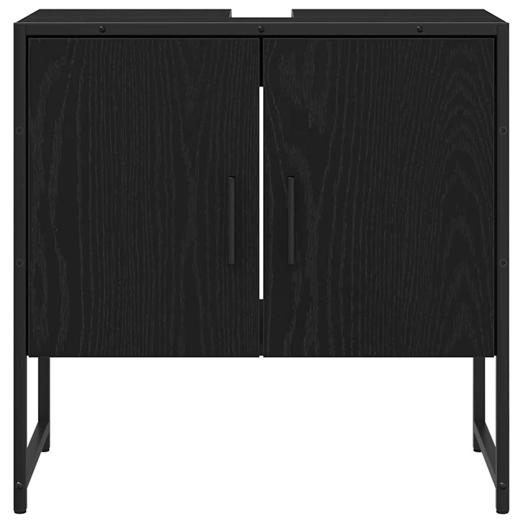 Ensemble de mobilier de salle de bain 4 pc Noir