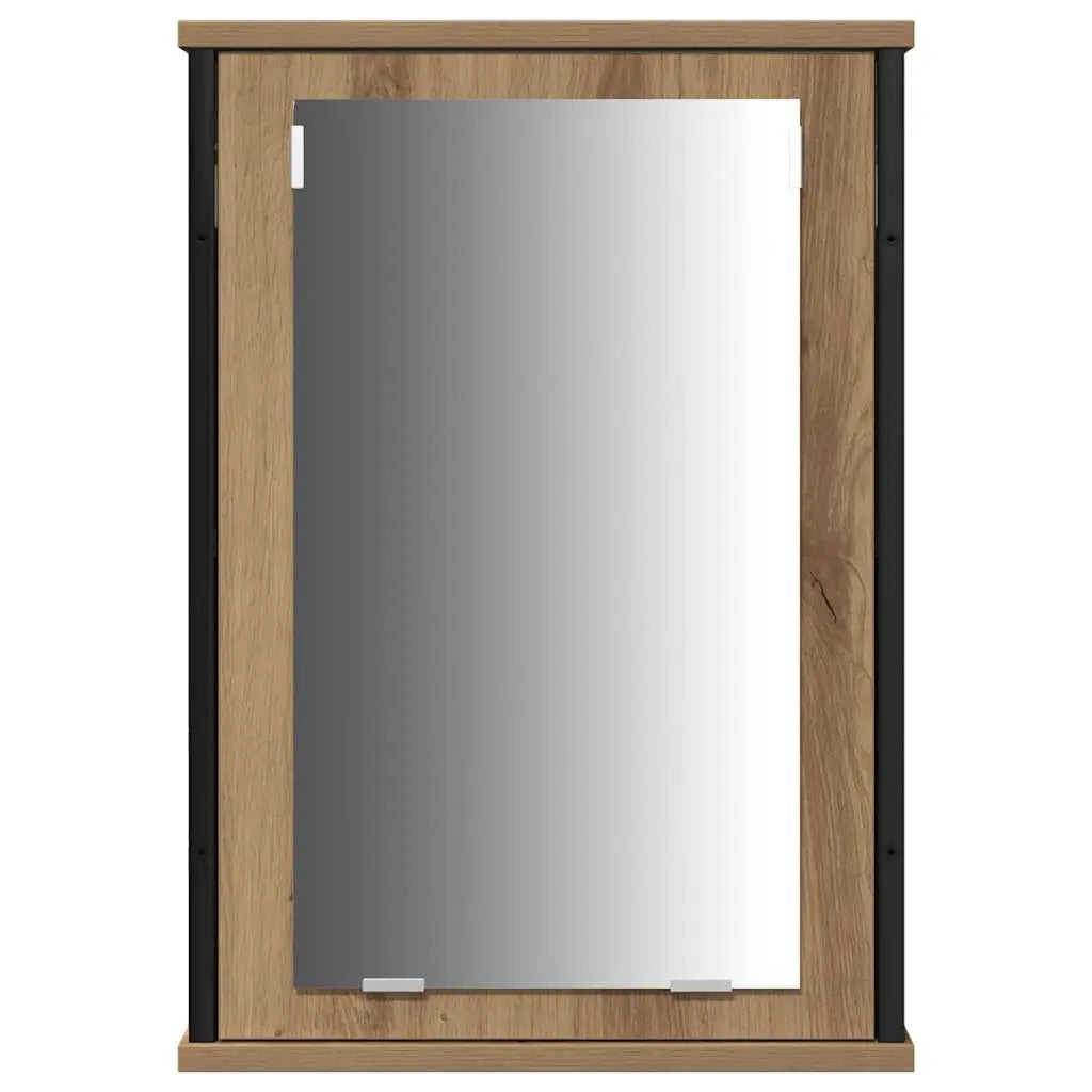 Ensemble de mobilier de salle de bain 4 pc Chêne artisanal - XIOS