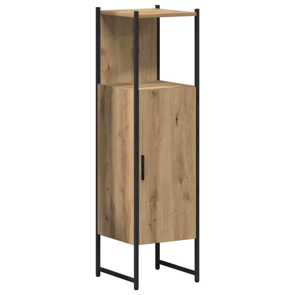 Ensemble de mobilier de salle de bain 4 pc Chêne artisanal