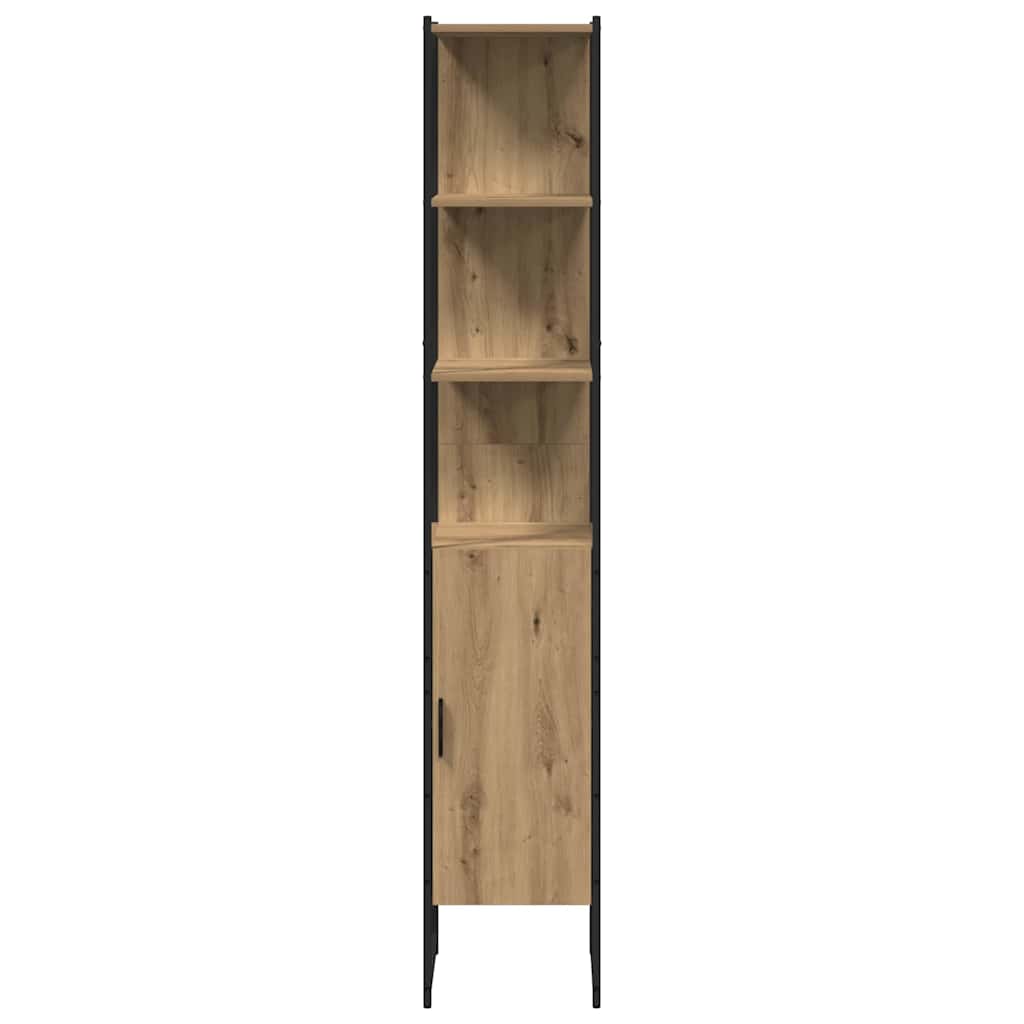 Ensemble de mobilier de salle de bain 4 pc Chêne artisanal
