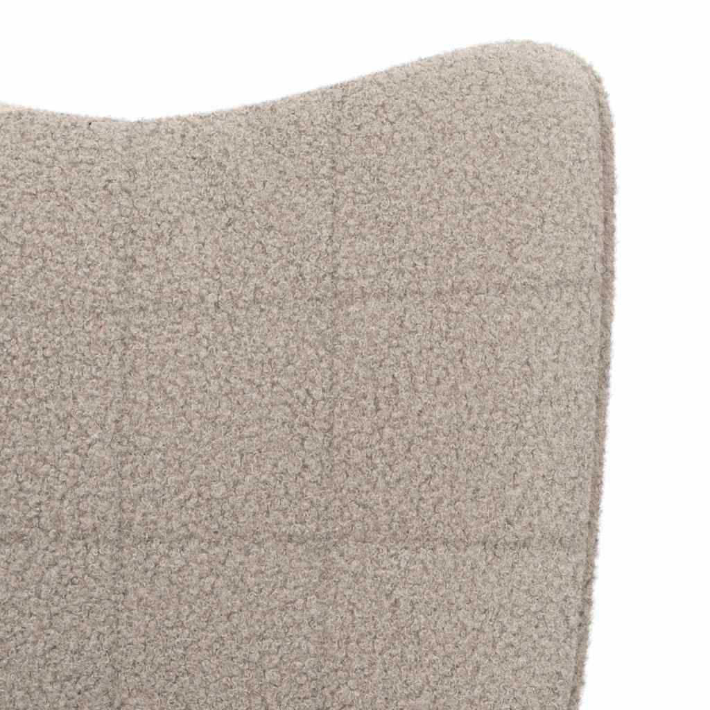 Fauteuil relaxant Gris clair 62 x 67 x 95.5 cm tissu - XIOS