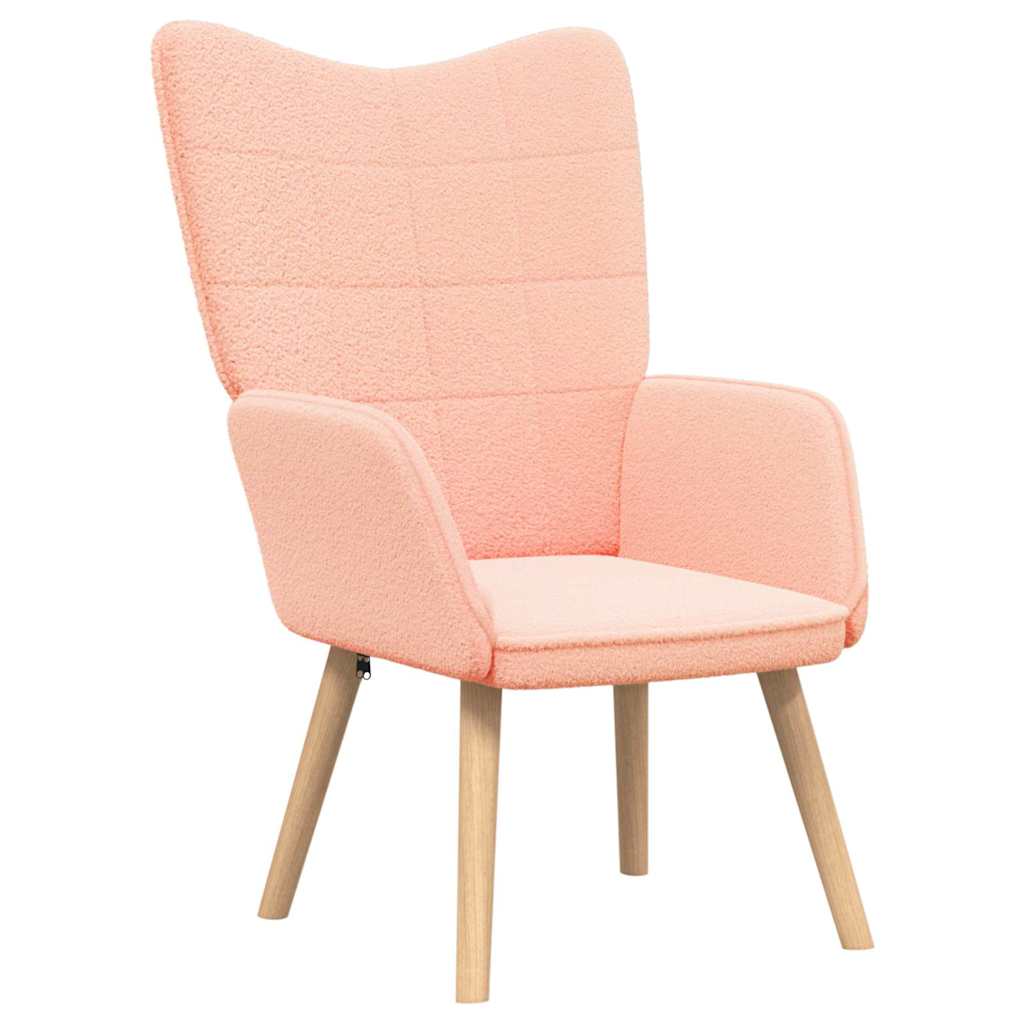 Fauteuil relaxant Rose 62 x 67 x 95.5 cm tissu - XIOS