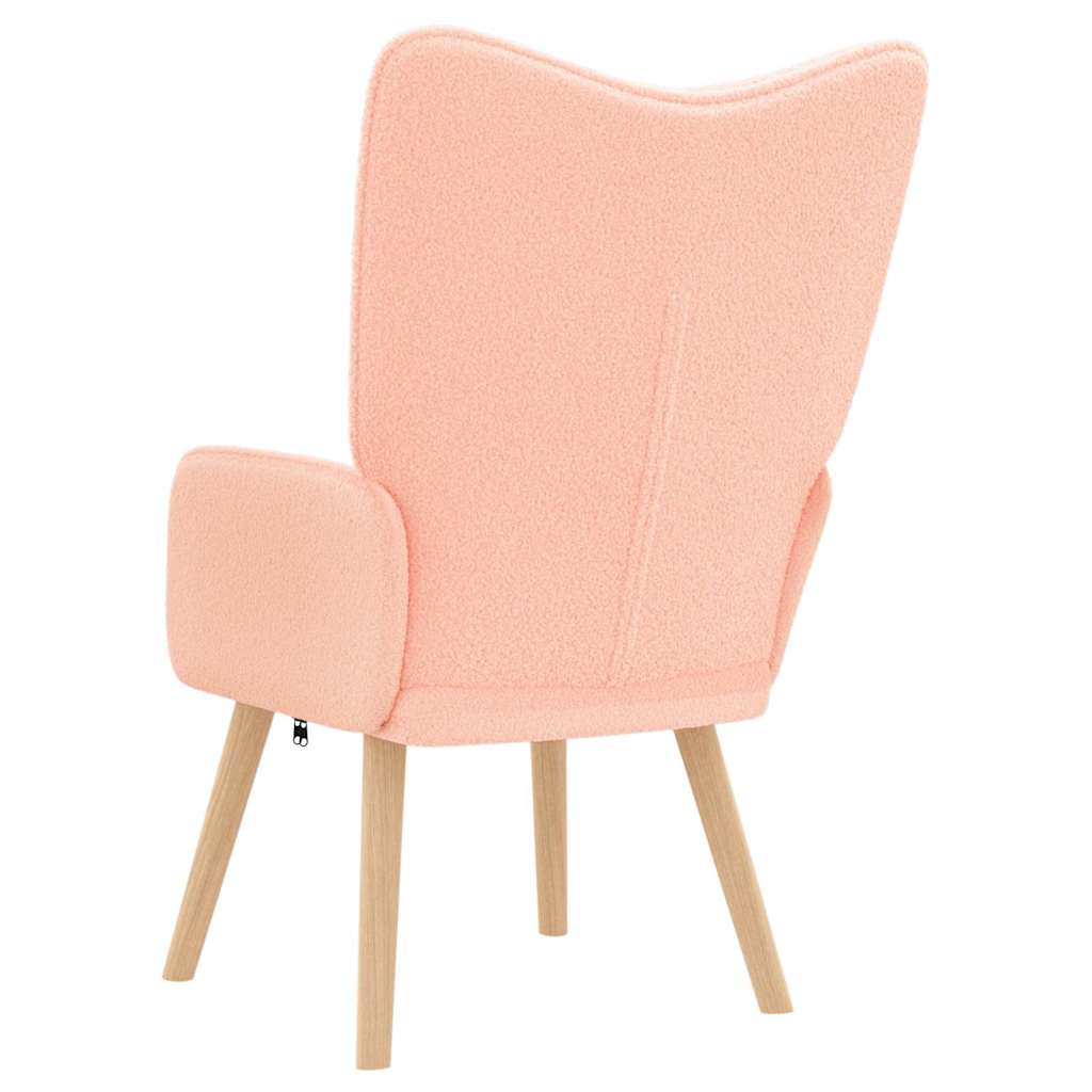 Fauteuil relaxant Rose 62 x 67 x 95.5 cm tissu - XIOS