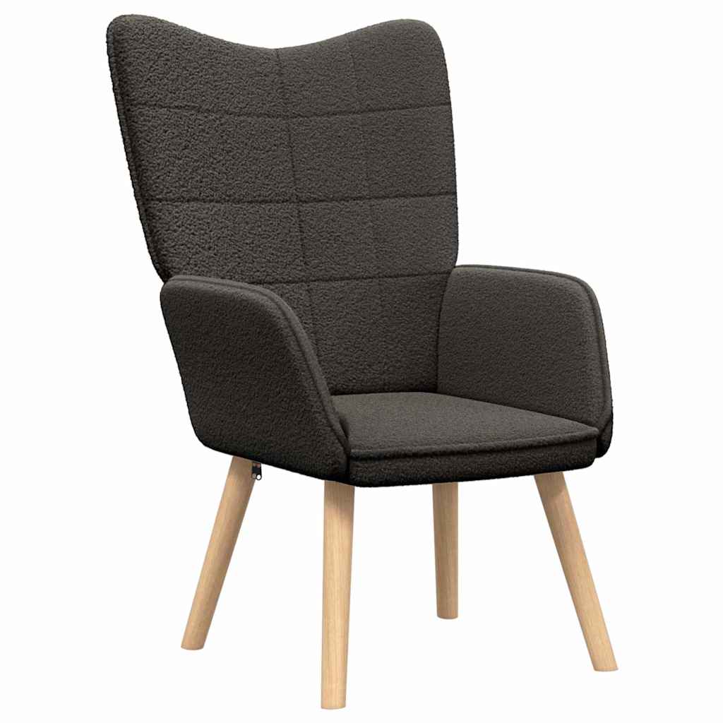 Fauteuil relaxant Gris foncé 62 x 67 x 95.5 cm tissu - XIOS