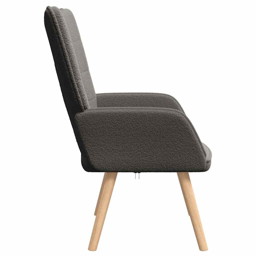 Fauteuil relaxant Gris foncé 62 x 67 x 95.5 cm tissu - XIOS