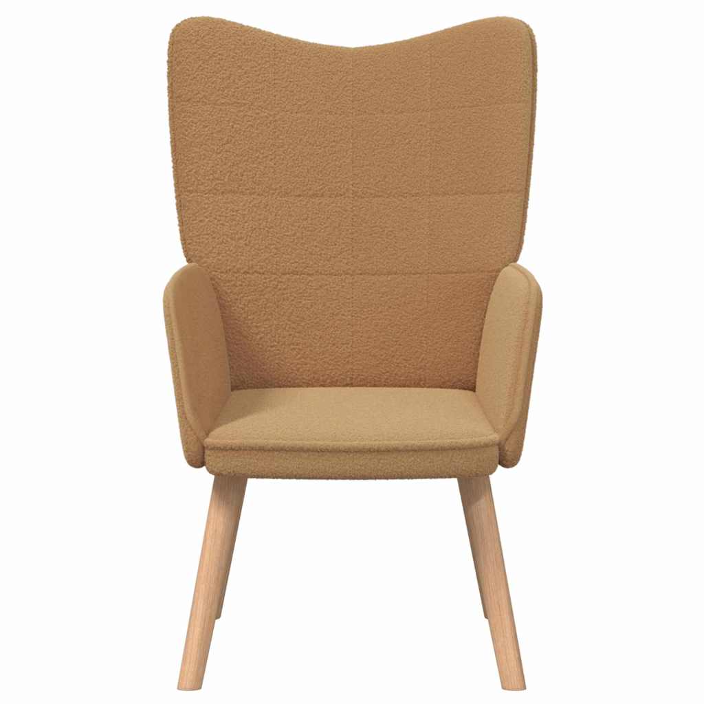 Fauteuil relaxant Beige 62 x 67 x 95.5 cm tissu - XIOS