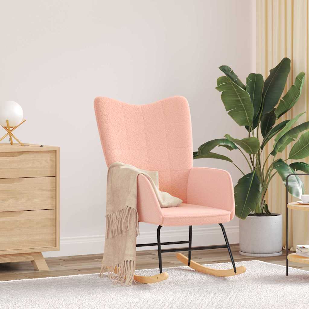 Fauteuil relaxant Rose 61 x 78 x 98 cm tissu - XIOS