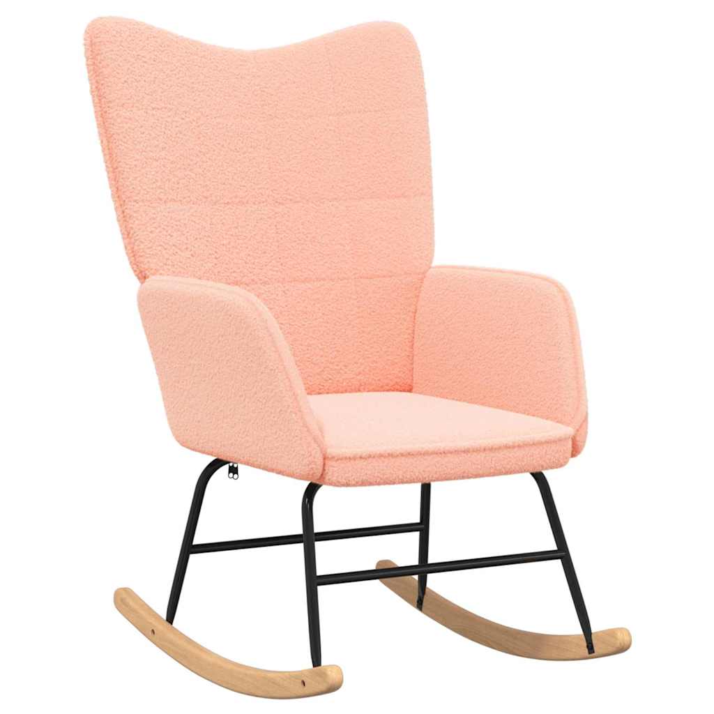 Fauteuil relaxant Rose 61 x 78 x 98 cm tissu - XIOS