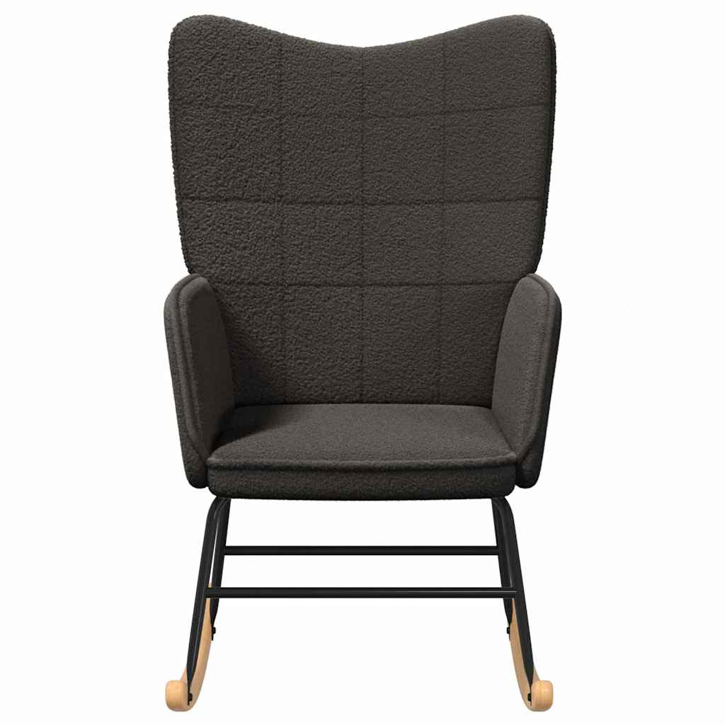 Fauteuil relaxant Gris foncé 61 x 78 x 98 cm tissu - XIOS