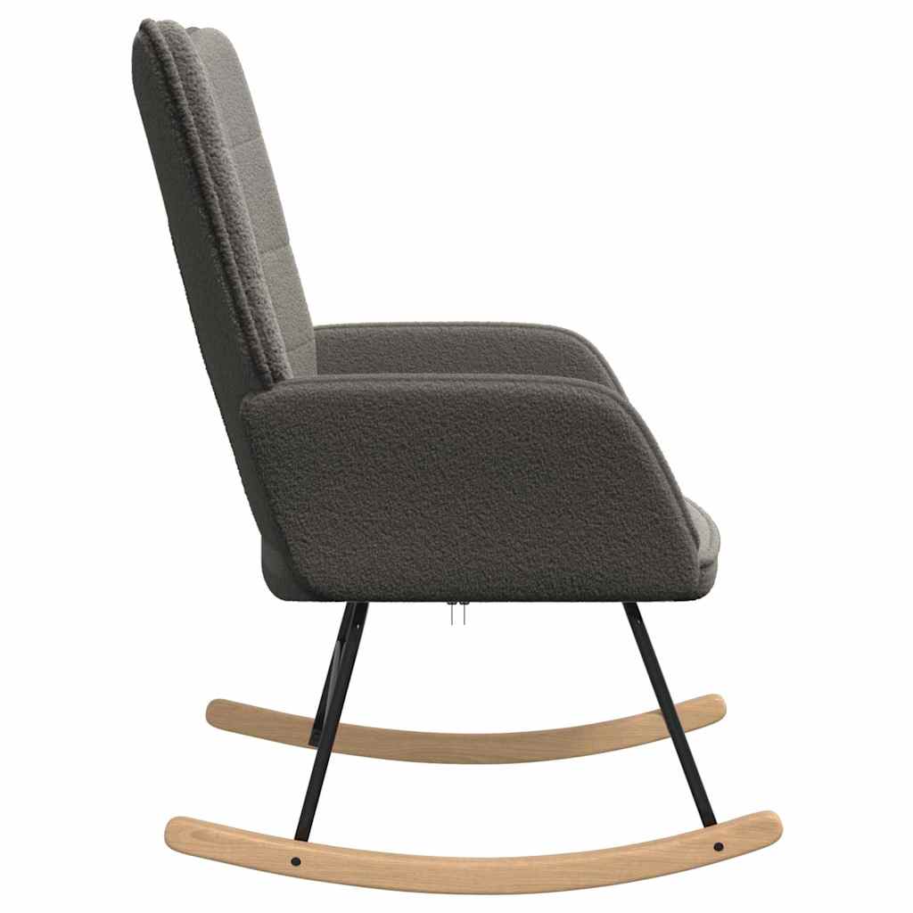 Fauteuil relaxant Gris foncé 61 x 78 x 98 cm tissu - XIOS