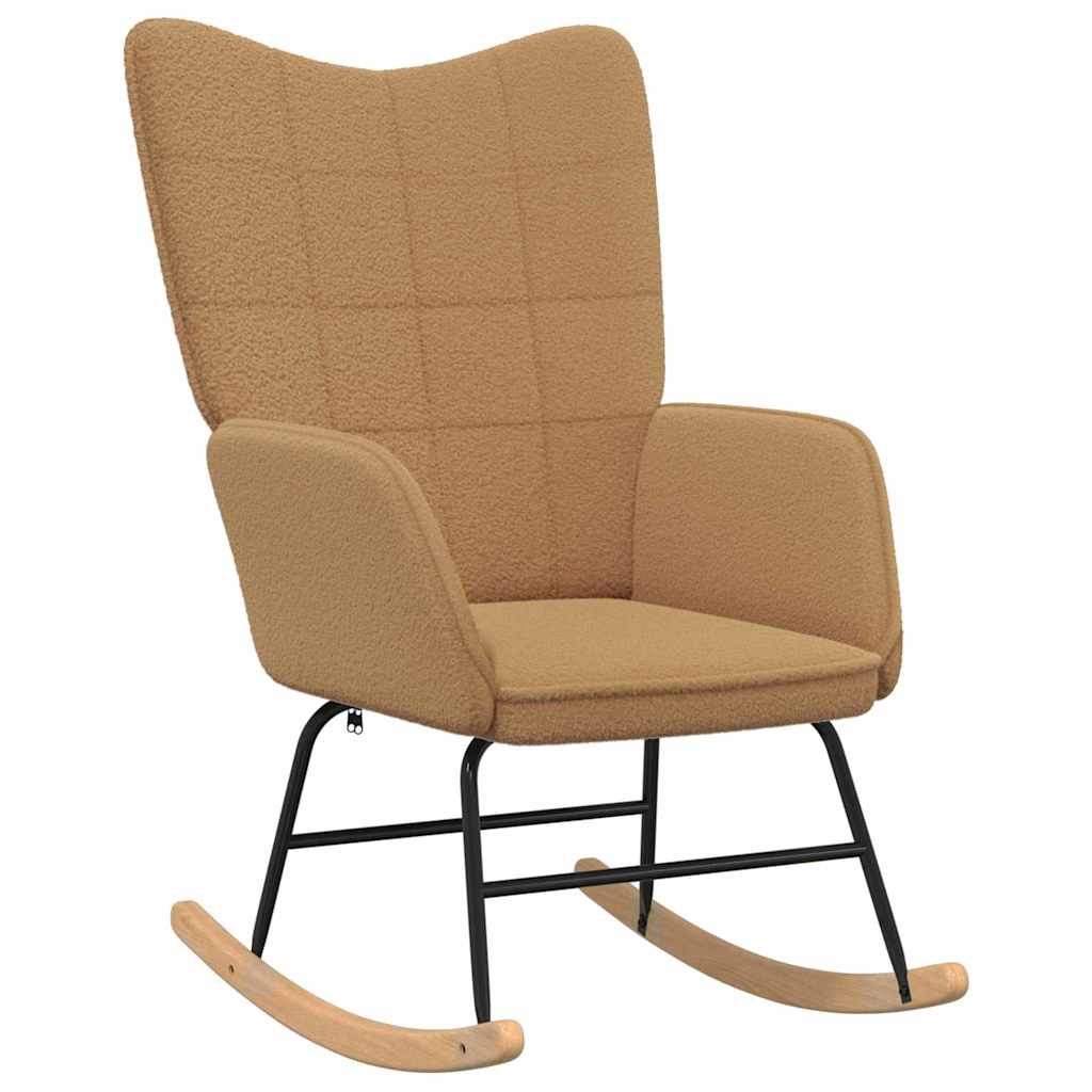 Fauteuil relaxant Beige 61 x 78 x 98 cm tissu - XIOS