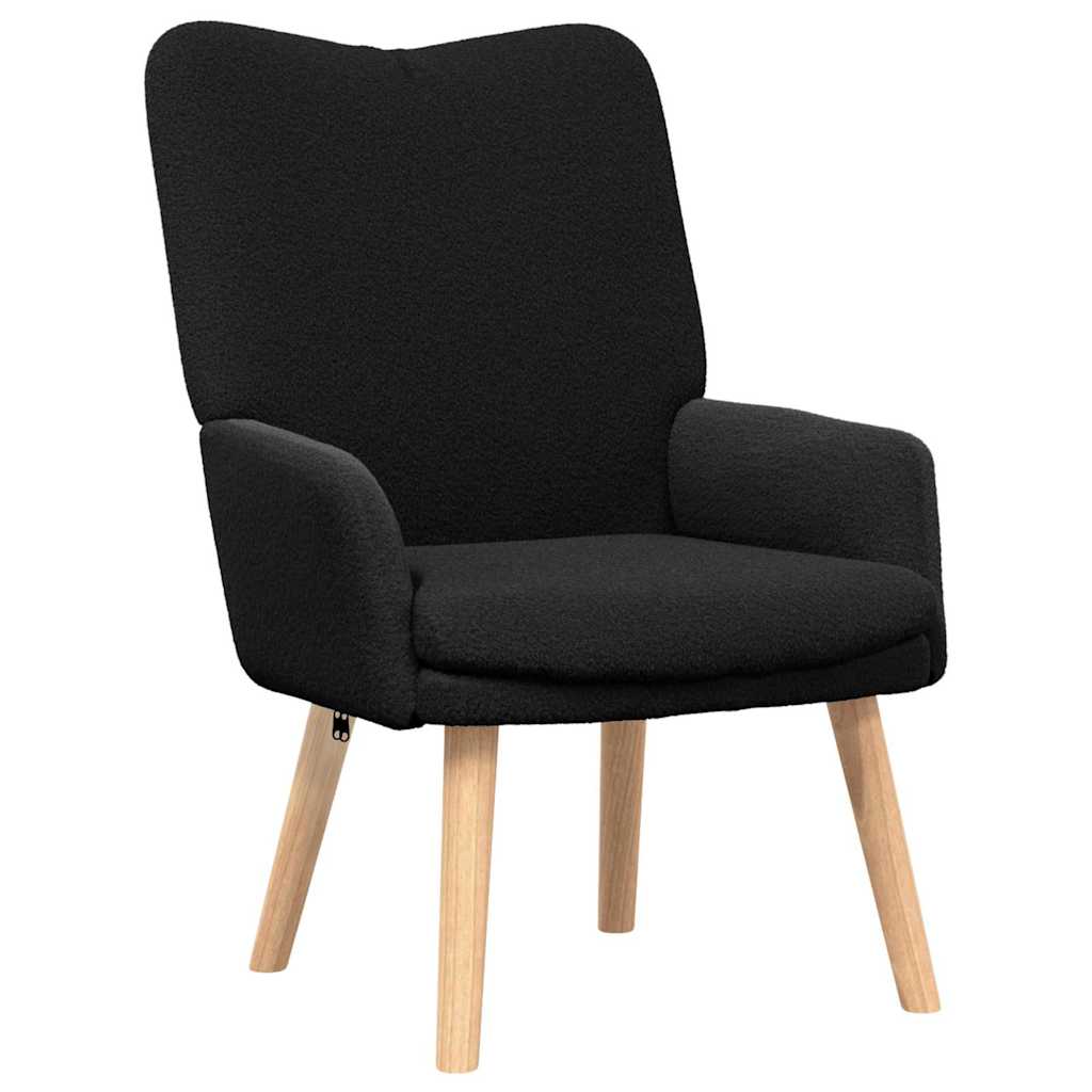 Fauteuil relaxant Noir 63 x 67 x 94 cm tissu - XIOS