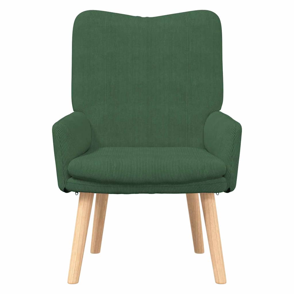 Fauteuil relaxant Vert jungle 63 x 67 x 94 cm tissu - XIOS