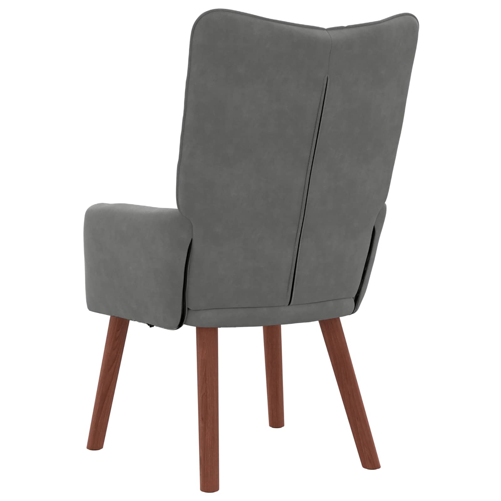 fauteuil Gris foncé 63 x 67 x 94 cm Velours - XIOS