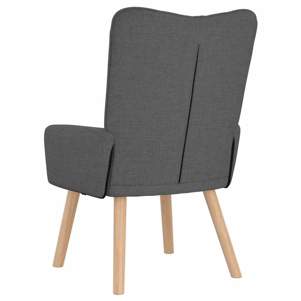 Fauteuil relaxant Gris foncé 63 x 67 x 94 cm tissu - XIOS
