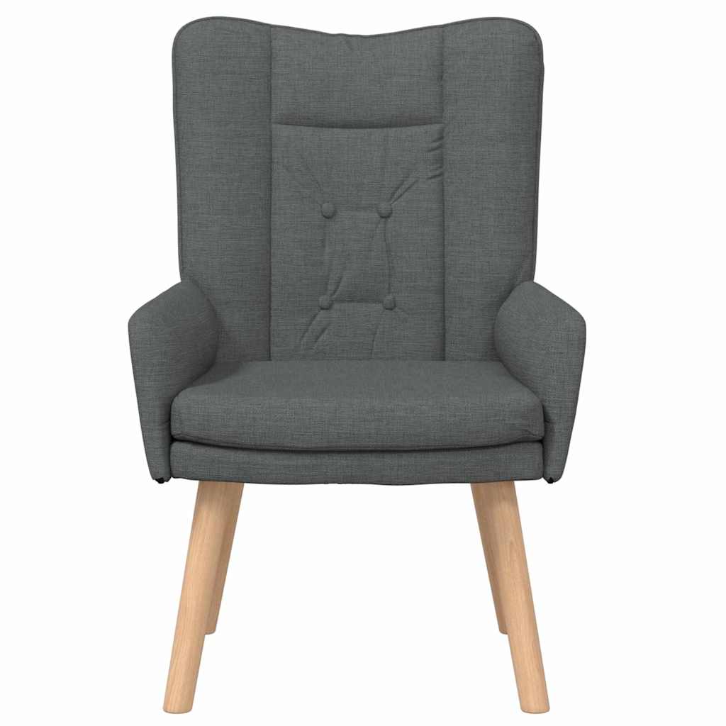 Fauteuil relaxant Gris foncé 63 x 67 x 94 cm tissu - XIOS
