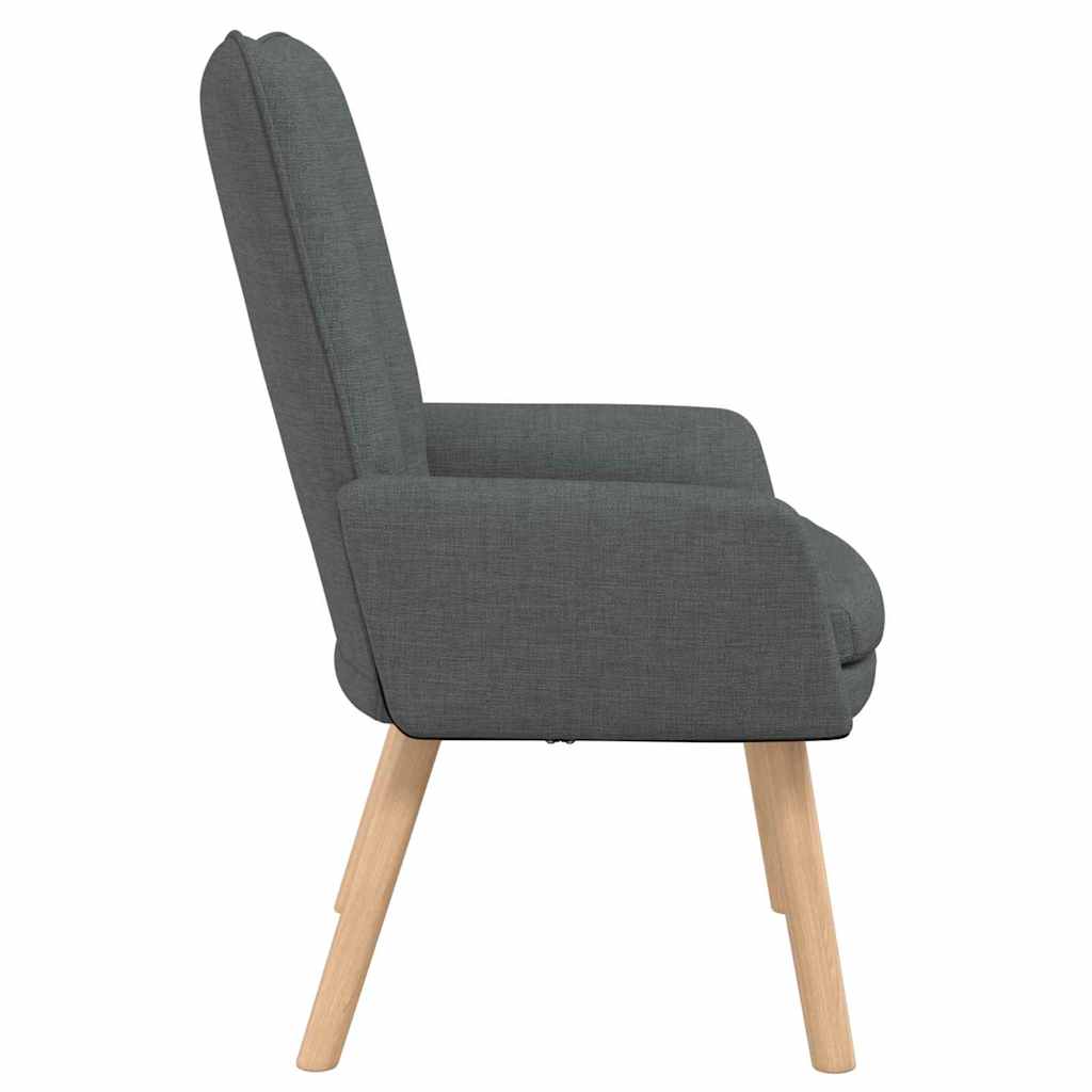 Fauteuil relaxant Gris foncé 63 x 67 x 94 cm tissu - XIOS
