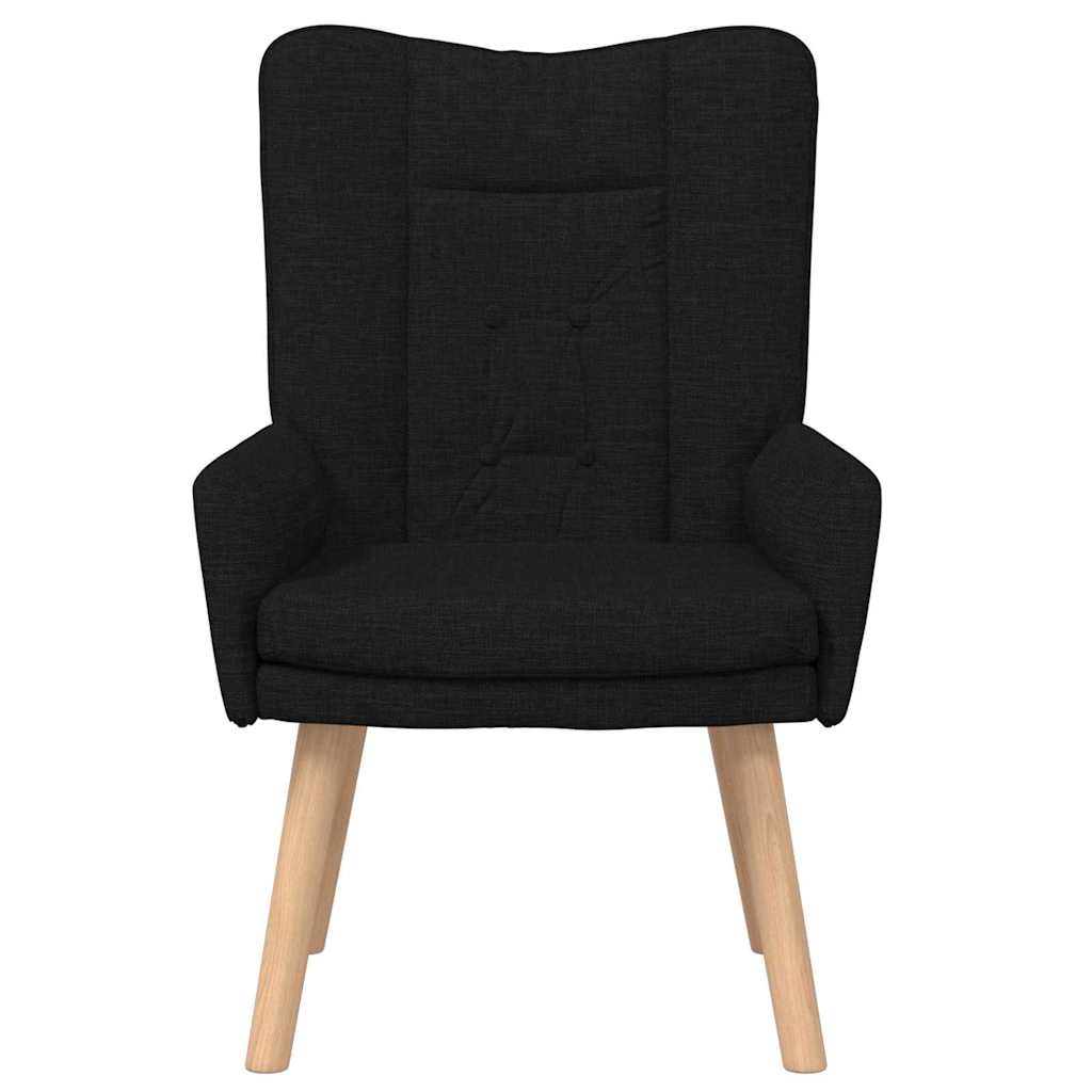 Fauteuil relaxant Noir 63 x 67 x 94 cm tissu - XIOS