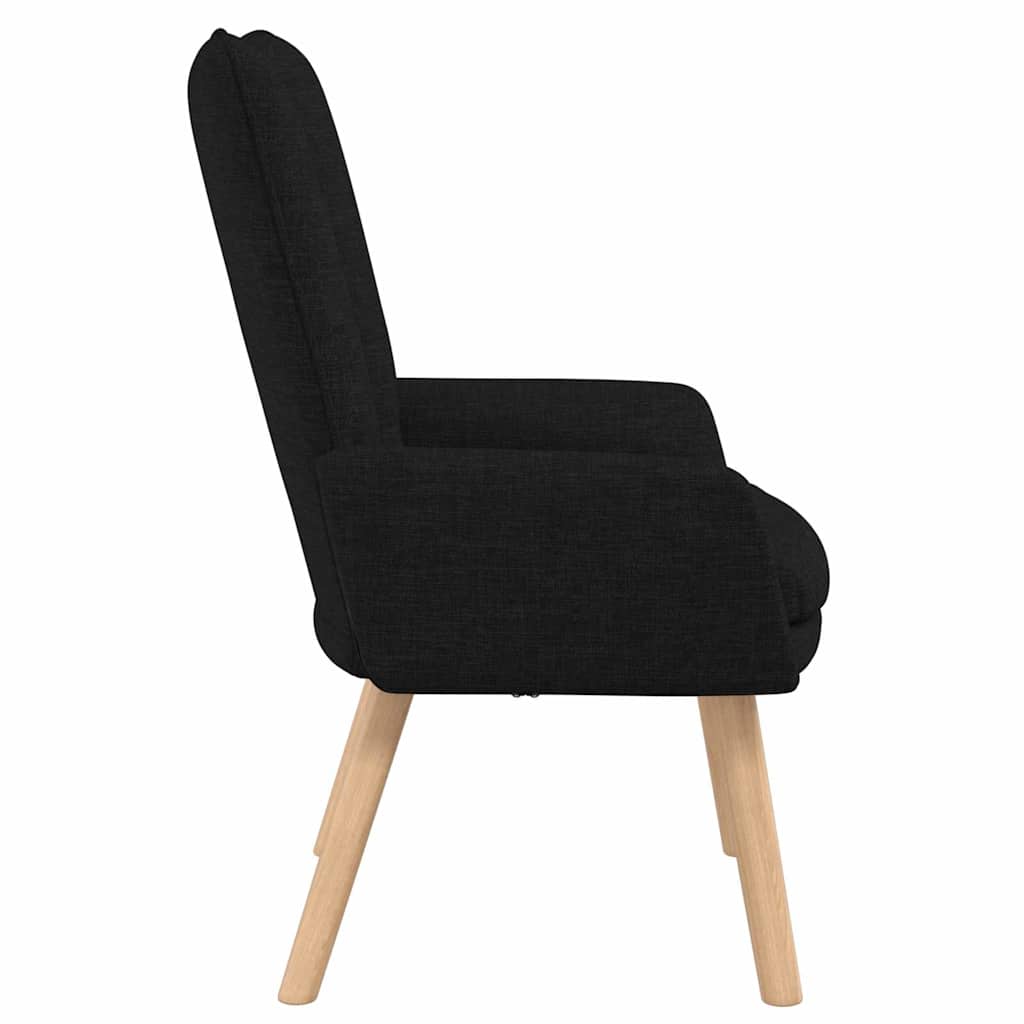 Fauteuil relaxant Noir 63 x 67 x 94 cm tissu - XIOS