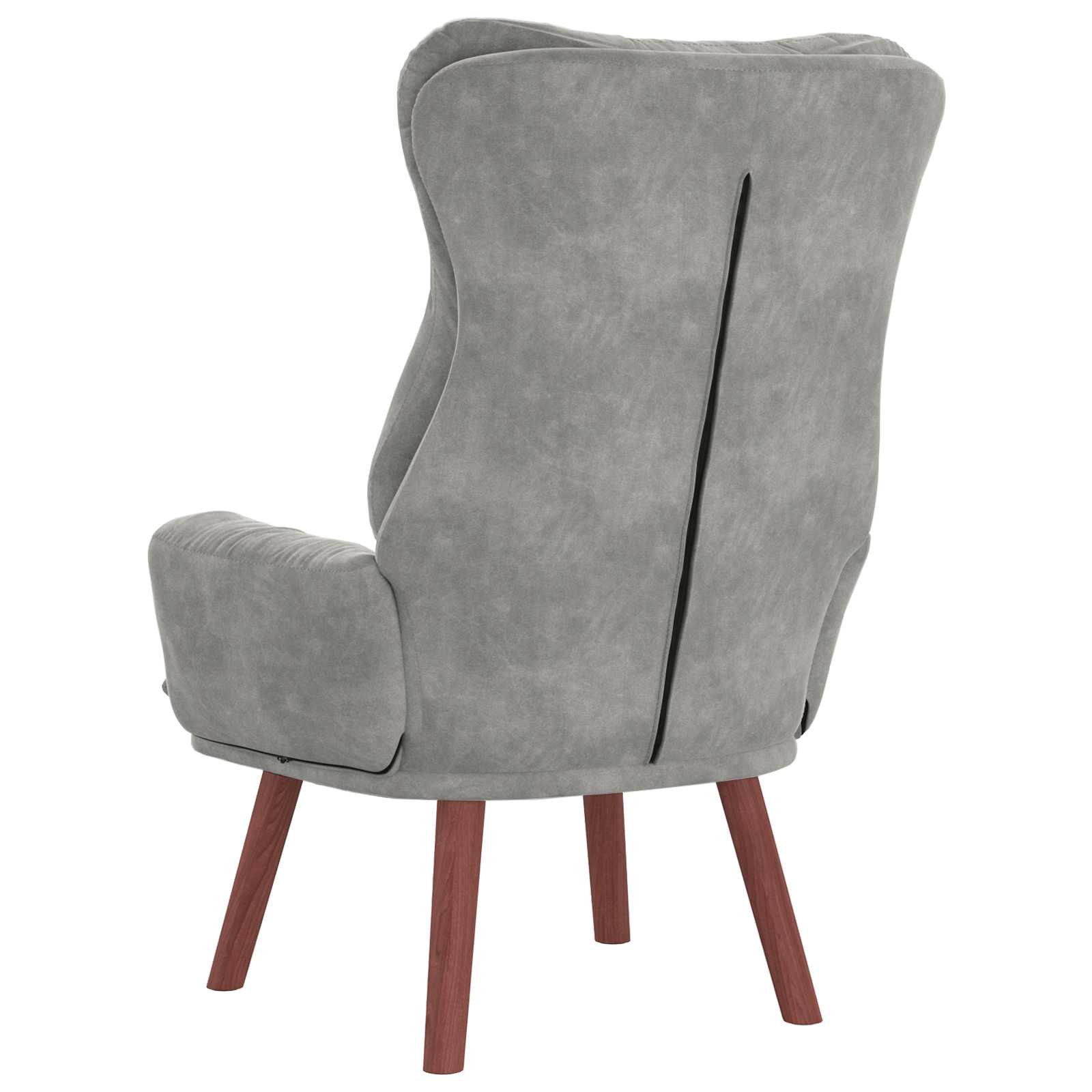 fauteuil Gris clair 69 x 74 x 93 cm Velours - XIOS