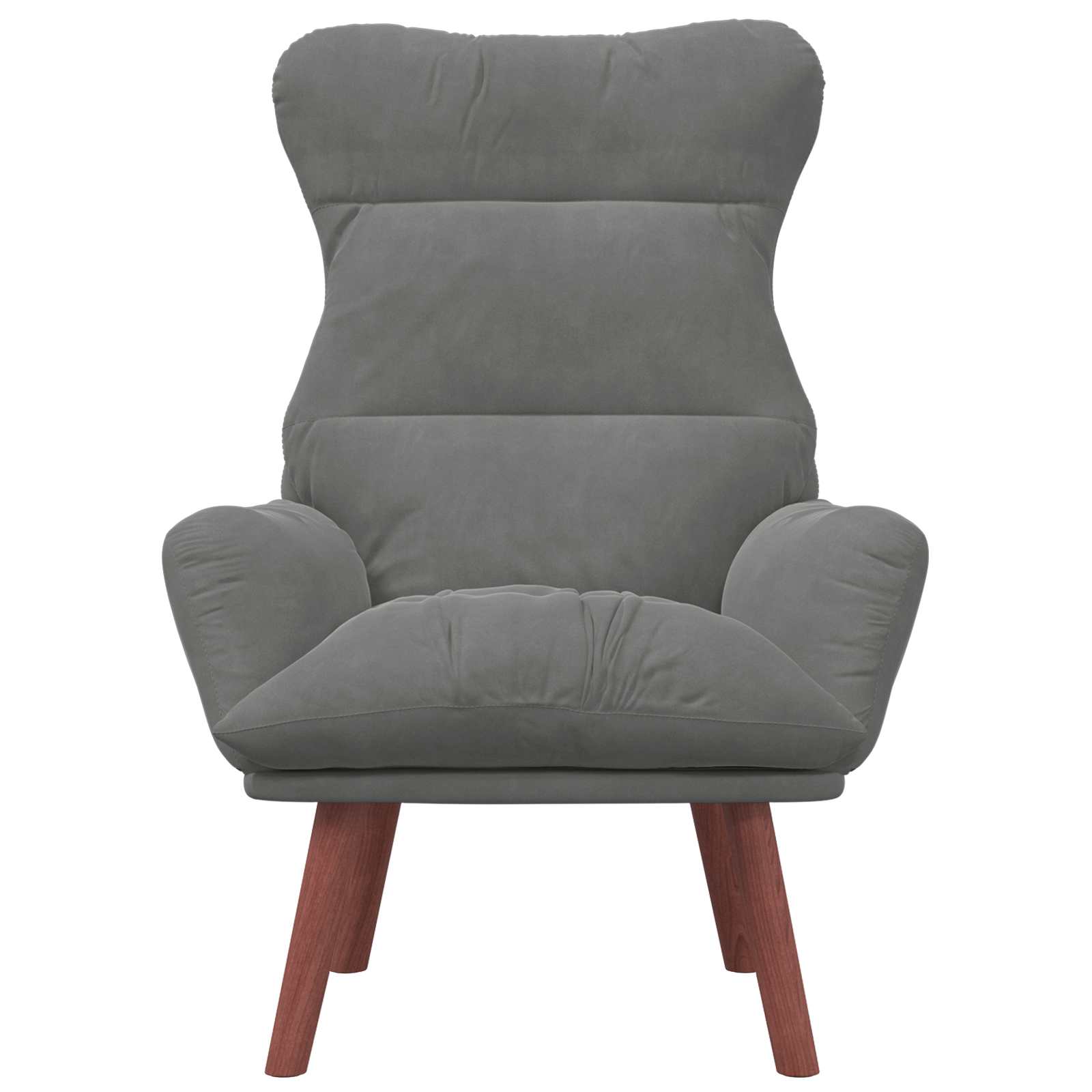 fauteuil Gris foncé 69 x 74 x 93 cm Velours - XIOS