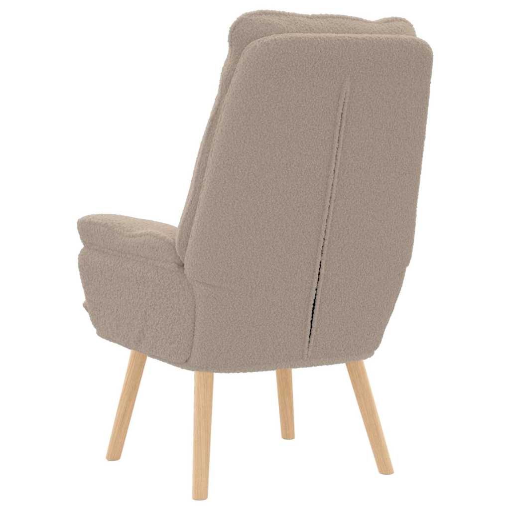 Fauteuil relaxant Gris clair 69 x 74 x 93 cm tissu - XIOS