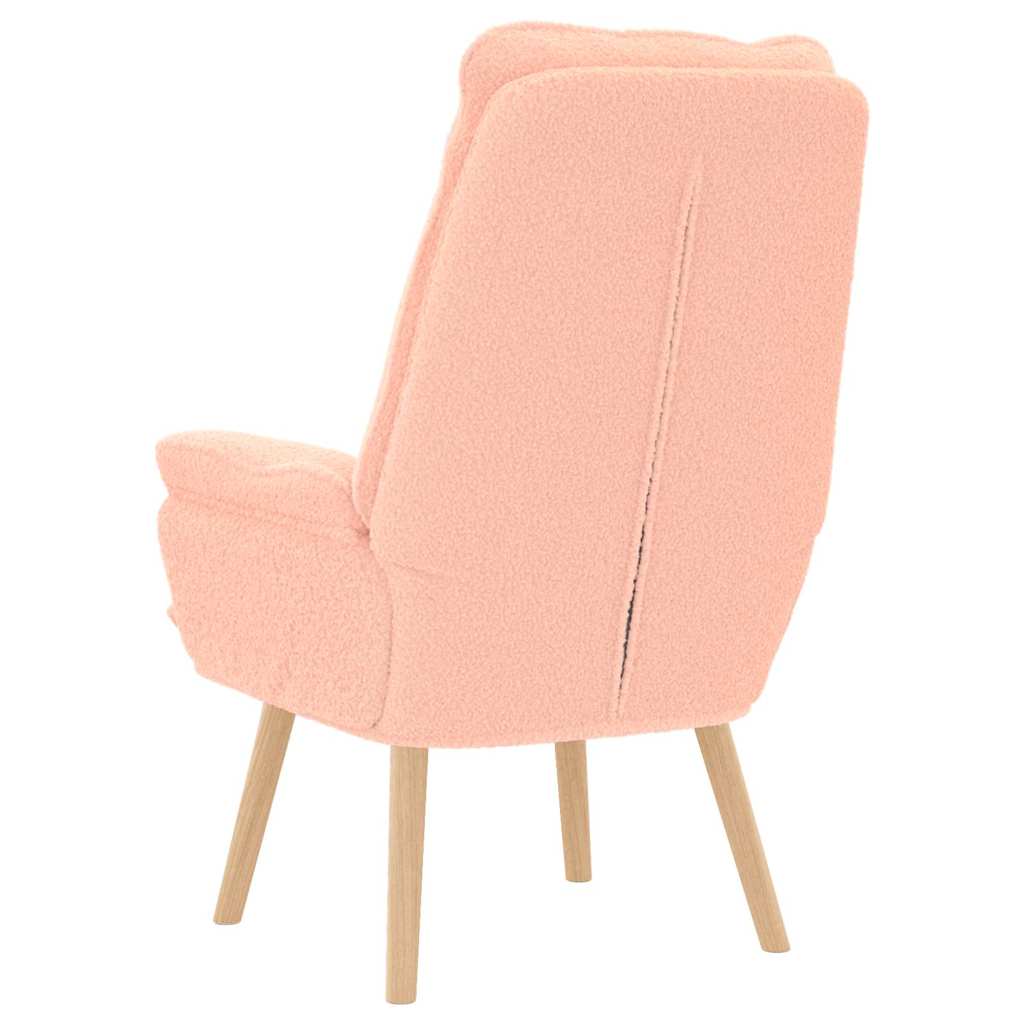 Fauteuil relaxant Rose 69 x 74 x 93 cm tissu - XIOS