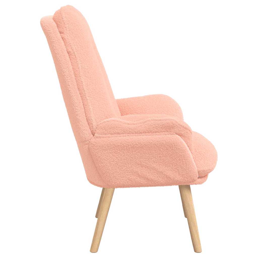 Fauteuil relaxant Rose 69 x 74 x 93 cm tissu - XIOS