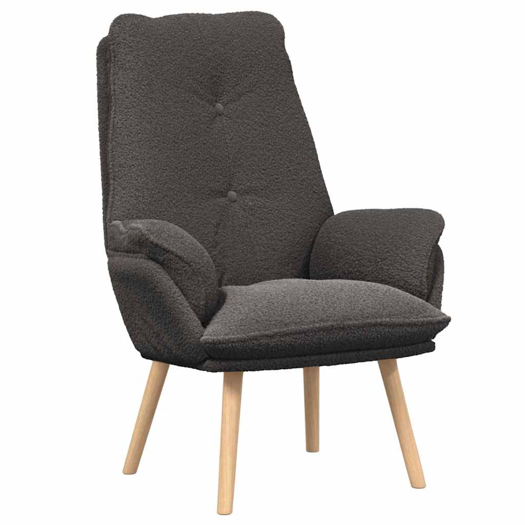 Fauteuil relaxant Gris foncé 69 x 74 x 93 cm tissu - XIOS