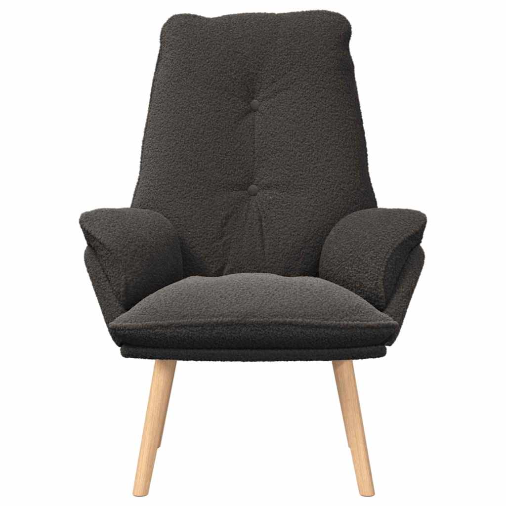 Fauteuil relaxant Gris foncé 69 x 74 x 93 cm tissu - XIOS
