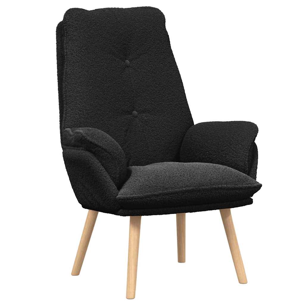 Fauteuil relaxant Noir 69 x 74 x 93 cm tissu - XIOS