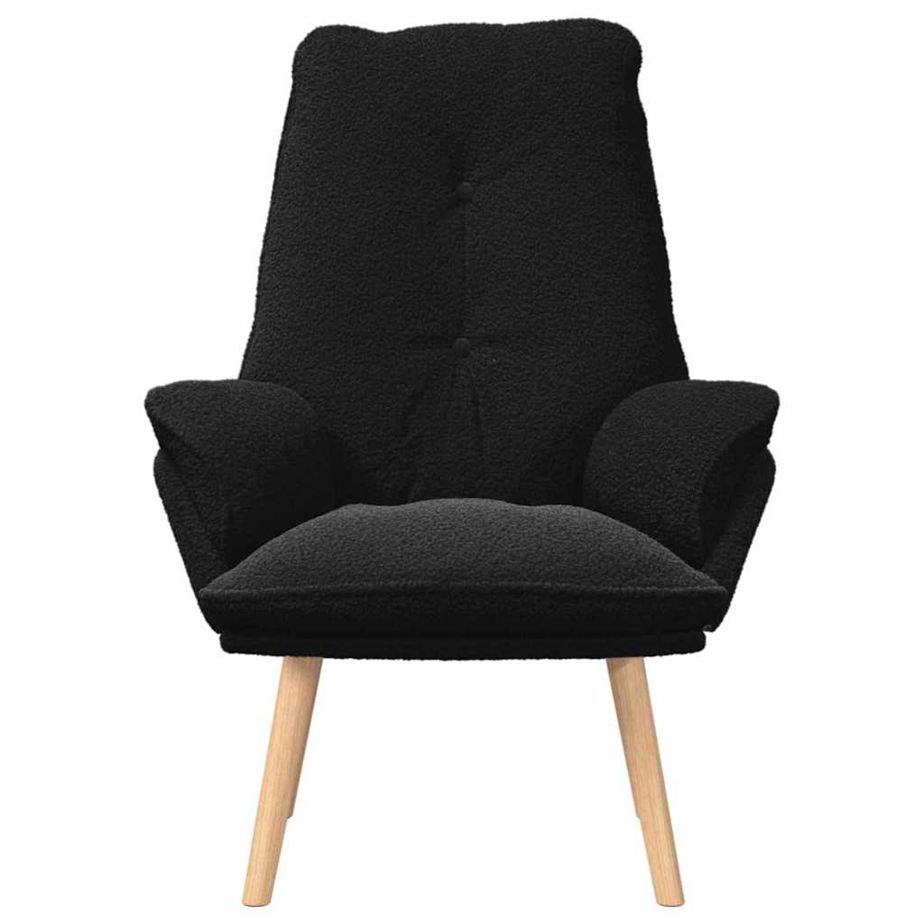Fauteuil relaxant Noir 69 x 74 x 93 cm tissu - XIOS