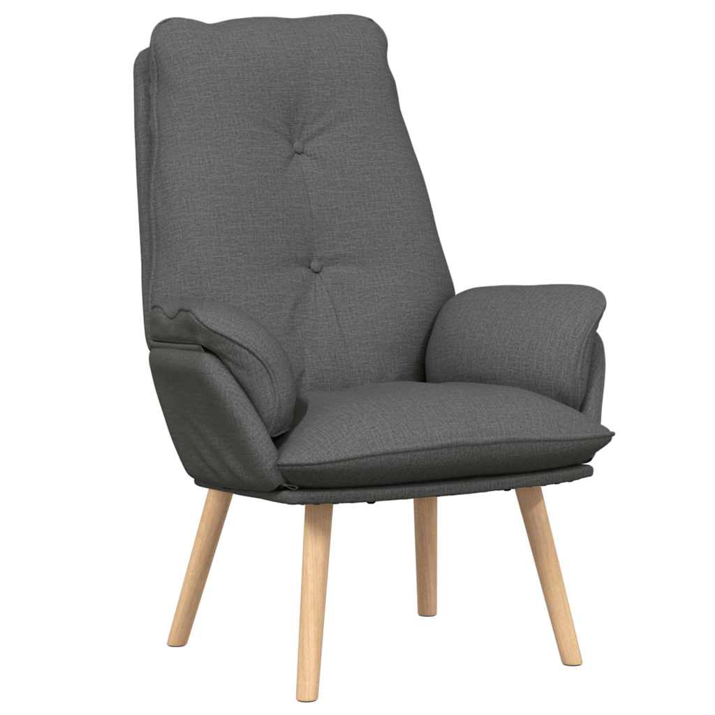 Fauteuil relaxant Gris foncé 69 x 74 x 93 cm tissu - XIOS